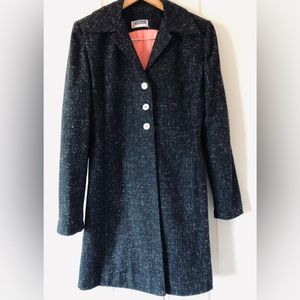 Sheath dress & coat set Lined washable wool blend, VOGUE Designer Original Sz 8